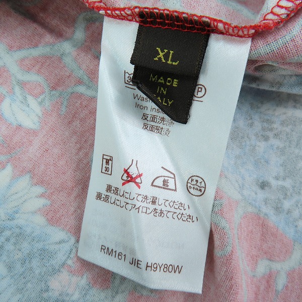 実際に弊社で買取させて頂いた【JPタグ】LOUIS VUITTON/ルイヴィトン Chapman Bros Black Panther Tシャツ H9Y80W /XLの画像 3枚目