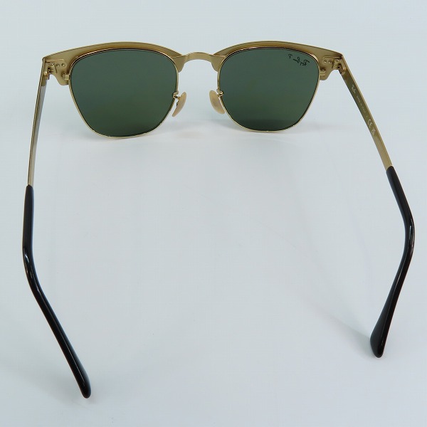 実際に弊社で買取させて頂いたRay-Ban/レイバン CLUBMASTER METAL/クラブマスター 偏光 サングラス/アイウェア RB3716 187/58の画像 2枚目