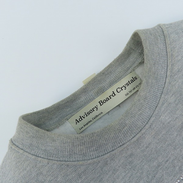 実際に弊社で買取させて頂いたMONCLER×Advisory Board Crystals/モンクレール×アドバイザリーボードクリスタルズ スウェット/トレーナー G209X0G00052/Mの画像 4枚目