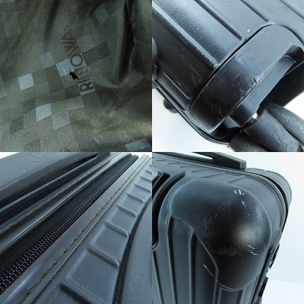 実際に弊社で買取させて頂いたRIMOWA/リモワ SALSA/サルサ 4輪 マルチホイール キャリーケース 810.52の画像 9枚目