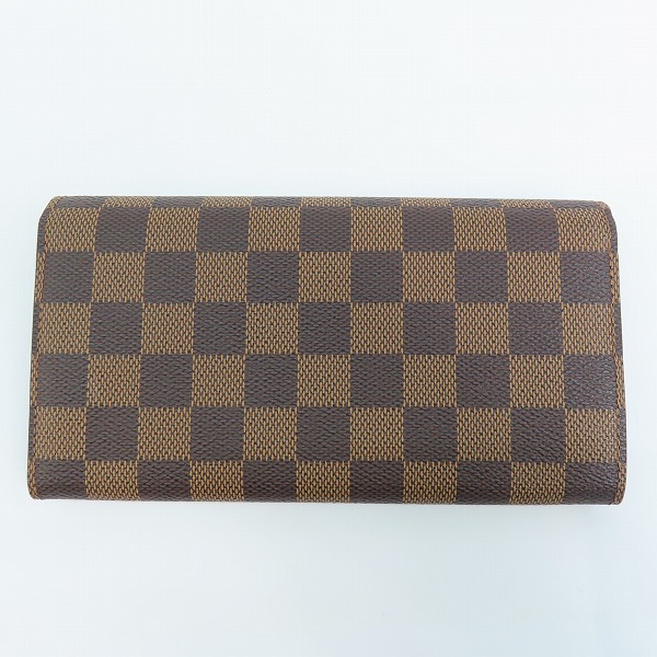 実際に弊社で買取させて頂いたLOUIS VUITTON/ルイ ヴィトン ダミエ ポルトフォイユ サラ 二つ折り長財布 N61734の画像 1枚目