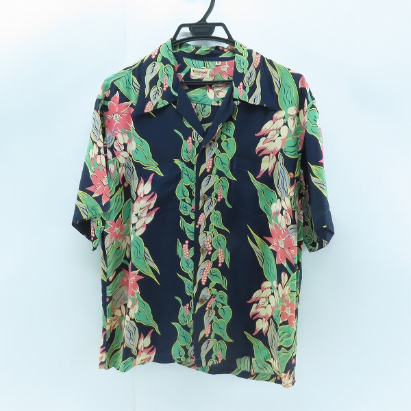実際に弊社で買取させて頂いたTHE FLAT HEAD/フラットヘッド アロハシャツ/M