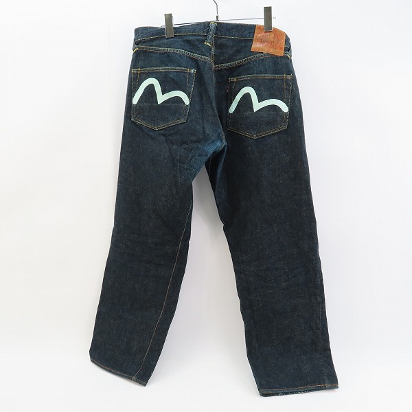 実際に弊社で買取させて頂いたEVISU/エヴィス Lot.2000 No.1 SPECIAL カモメペイント デニムパンツ/38×32の画像 1枚目