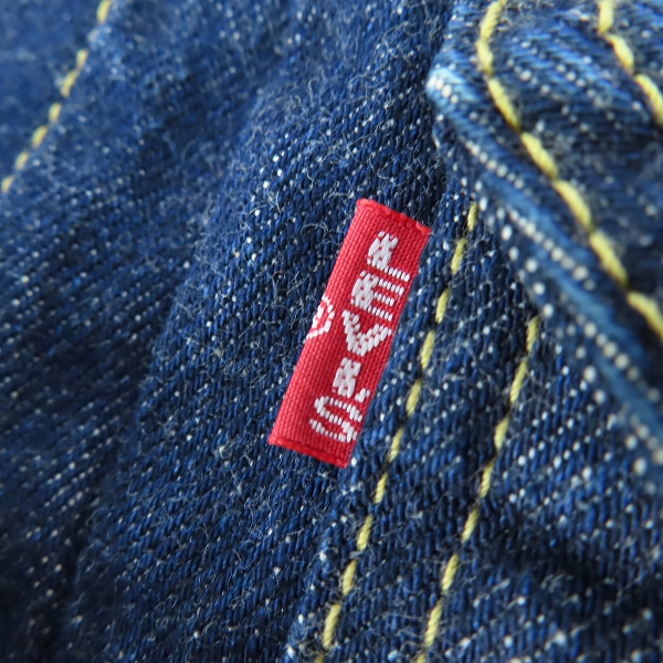 実際に弊社で買取させて頂いたLEVIS/リーバイス 507 J22 日本製 復刻 2ndモデル デニムジャケット /34の画像 3枚目