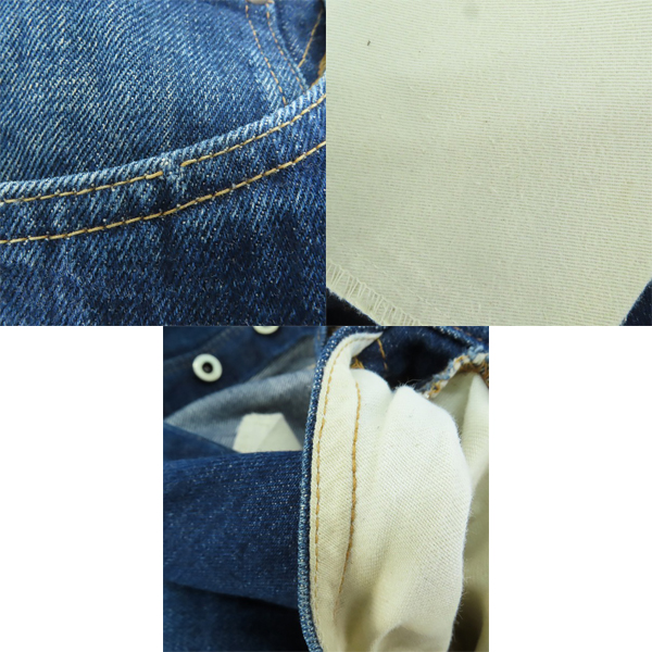 実際に弊社で買取させて頂いたLee/リー REAL VINTAGE COWBOY 1936年MODEL デニムパンツ/ジーンズ 16101/33の画像 9枚目