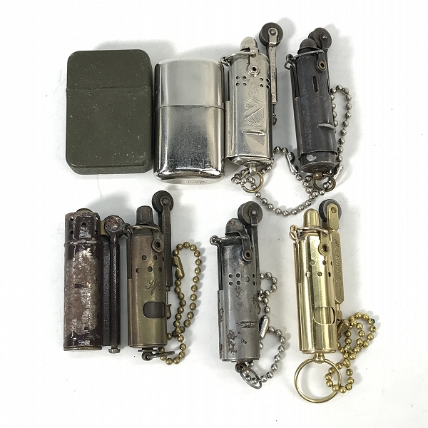 実際に弊社で買取させて頂いた【おまとめ】dunhill/ダンヒル BOWERS/バワーズ kalamazoo ZEPHYR 他 ヴィンテージトレンチ型ライター 等