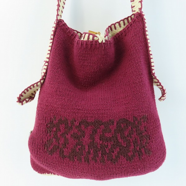 実際に弊社で買取させて頂いたHYSTERIC GLAMOUR/ヒステリックグラマー ショルダーバッグ ニットの画像 1枚目