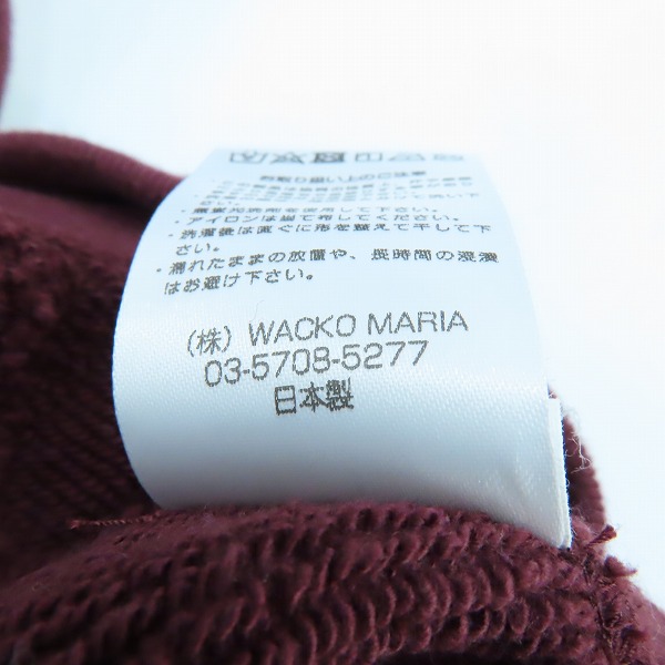実際に弊社で買取させて頂いたWACKO MARIA/ワコマリア 23AW BLUE NOTE アルバムアート スウェットパーカー/Lの画像 5枚目