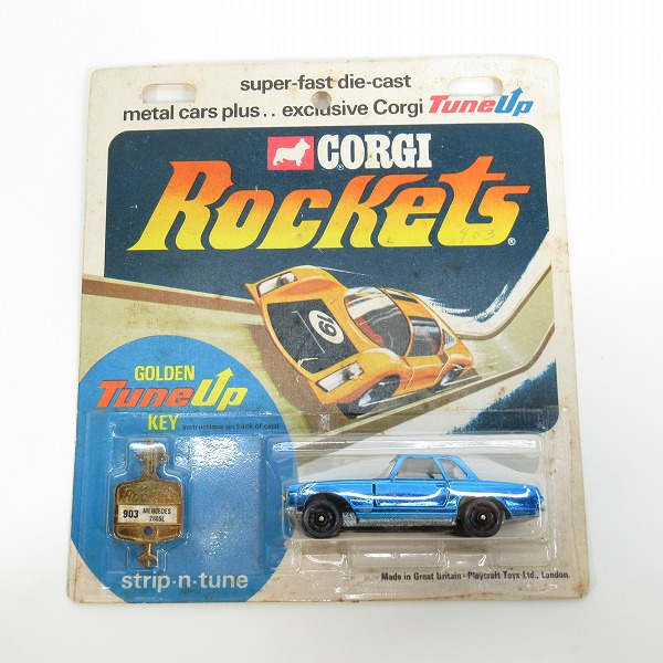 実際に弊社で買取させて頂いた【未開封】Corgi Rockets/コーギーロケット MERCEDES 280SL/メルセデスベンツ ミニカー