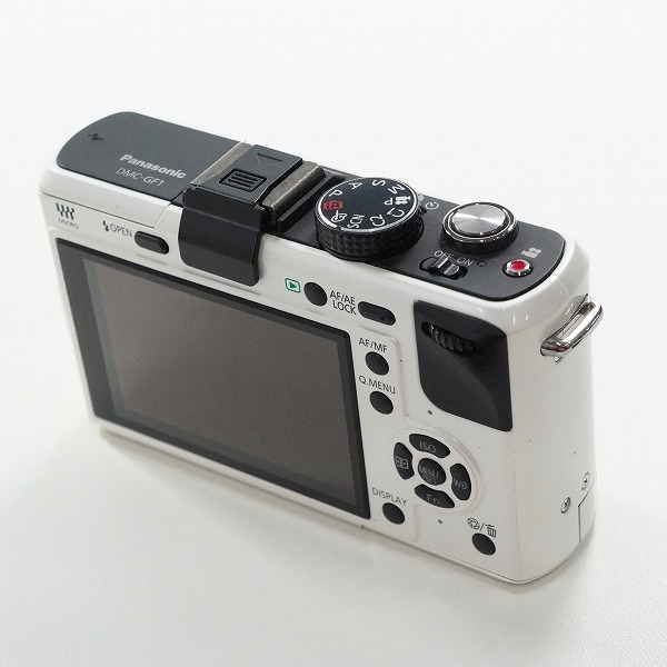 実際に弊社で買取させて頂いたPanasonic/パナソニック LUMIX DMC-GF1 ミラーレス一眼 デジタルカメラ ボディ 動作確認済みの画像 2枚目