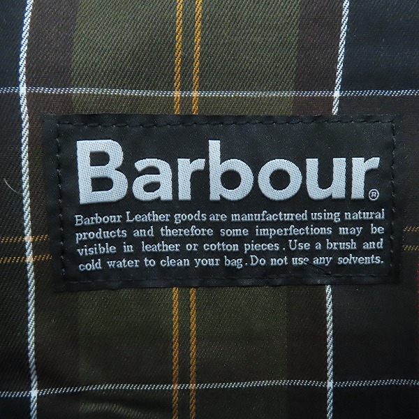 実際に弊社で買取させて頂いたBarbour/バブアー ショルダーバッグの画像 5枚目
