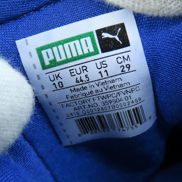 実際に弊社で買取させて頂いたALEXANDER McQUEEN×PUMA/アレキサンダーマックイーン×プーマ DISC スニーカー 359504 01 /29の画像 5枚目