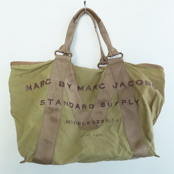 実際に弊社で買取させて頂いたMARC BY MARC JACOBS/マークバイマークジェイコブス ロゴプリント トートバッグ