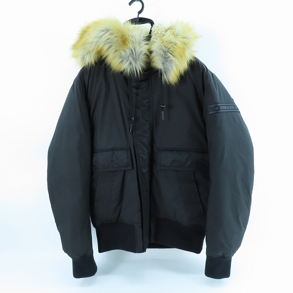 実際に弊社で買取させて頂いたDIESEL/ディーゼル ファー 中綿ジャケット M