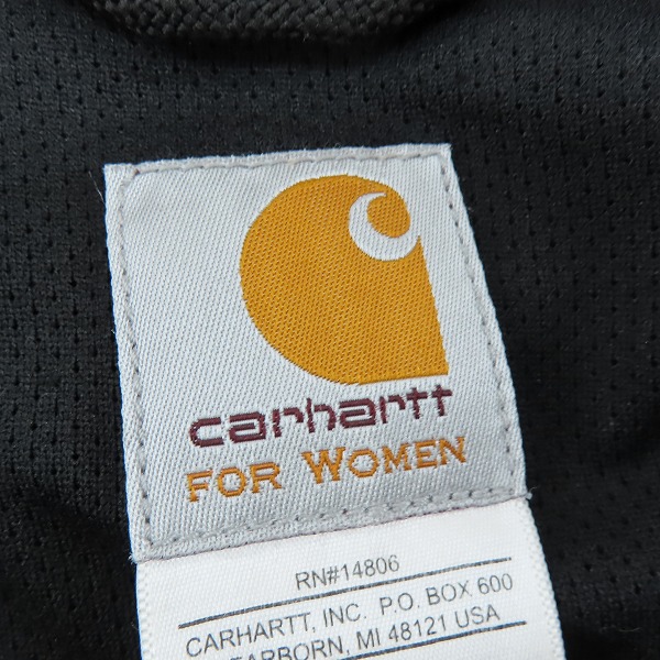 実際に弊社で買取させて頂いたCarhartt/カーハート Carhartt FOR WOMEN Soft Shell Jacket/ソフトシェルジャケット WJ176/XLの画像 2枚目