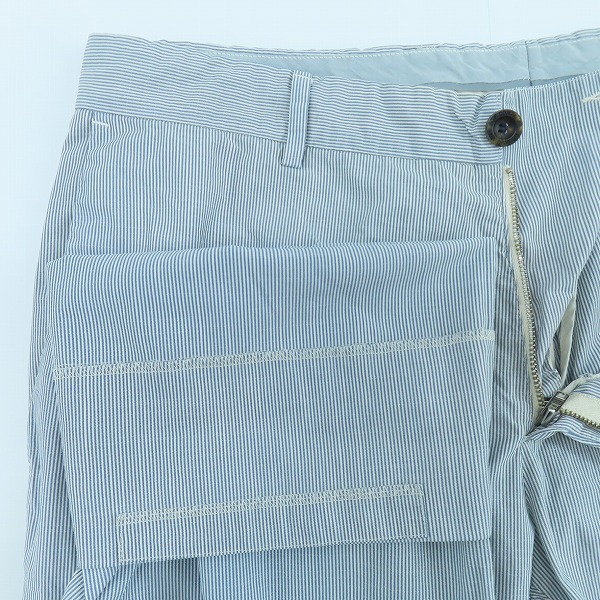 実際に弊社で買取させて頂いたC.P COMPANY/シーピーカンパニー ストライプ柄 チノパンツ 52183B07/50の画像 2枚目