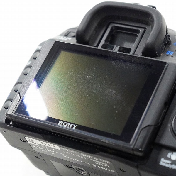 実際に弊社で買取させて頂いたSONY/ソニー DSLR-A350 α350 デジタル一眼レフカメラ ボディ 動作確認済みの画像 6枚目