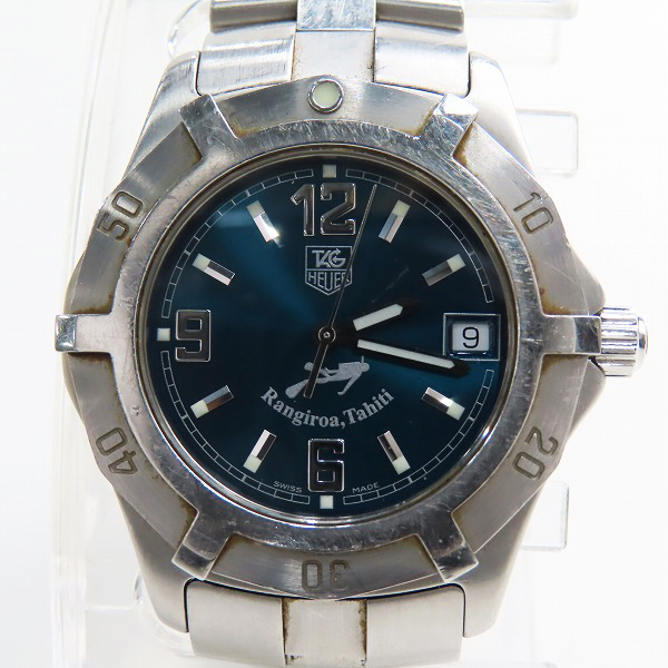 実際に弊社で買取させて頂いたTAG HEUER/タグホイヤー エクスクルーシブランギロア タヒチ WN111A BA0332【動作未確認】