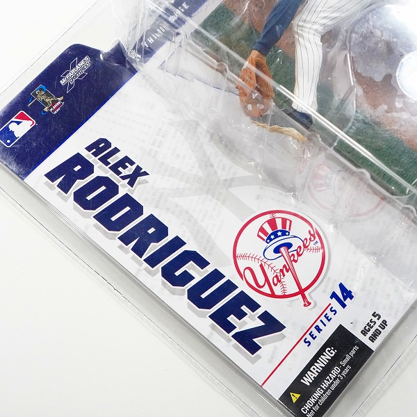 実際に弊社で買取させて頂いた【未開封】McFARLANE TOYS/マクファーレントイズ ニューヨーク・ヤンキース #13 アレックス・ロドリゲス フィギュアの画像 5枚目