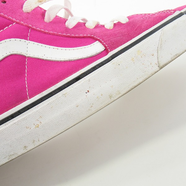 実際に弊社で買取させて頂いたVANS/バンズ ヴァンズ SK8-HI VERY BERRY/VN0A38GEOVY/28の画像 7枚目