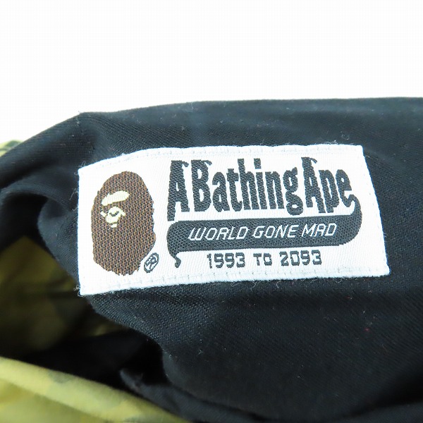 実際に弊社で買取させて頂いたA BATHING APE/アベイジングエイプ  迷彩 カーゴ ロングパンツ 001PTJ201002M/Mの画像 3枚目