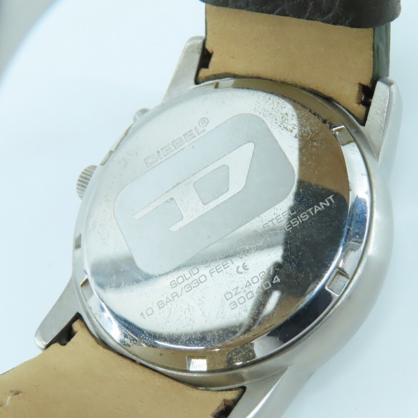 実際に弊社で買取させて頂いたDIESEL/ディーゼル クォーツ 腕時計 DZ-4027【動作未確認】 の画像 3枚目