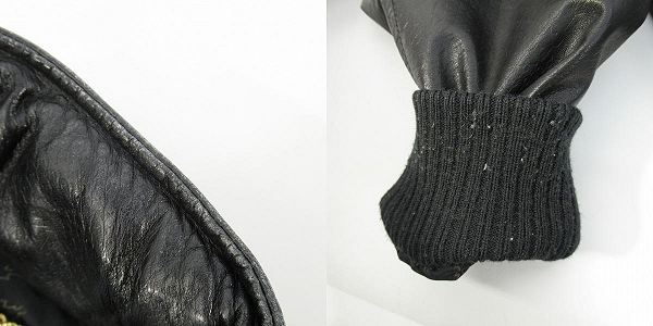 実際に弊社で買取させて頂いたSWAGGER/スワッガー レザー ブルゾン SWGJKT-299/Mの画像 9枚目