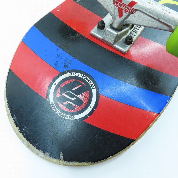 実際に弊社で買取させて頂いたFLIP/フリップ デッキ VENTURE/ベンチャー トラック コンプリートデッキ/スケートボード/スケボーの画像 4枚目