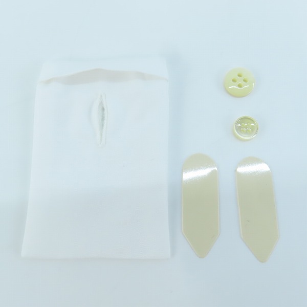 実際に弊社で買取させて頂いた(2)【未使用】SAINT LAURENT/サンローラン 17SS コットン ドレスシャツ 347342 YM16Q/36の画像 7枚目