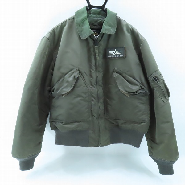 実際に弊社で買取させて頂いたALPHA INDUSTRIES/アルファインダストリーズ  MA-1 フライトジャケット 3A382/L