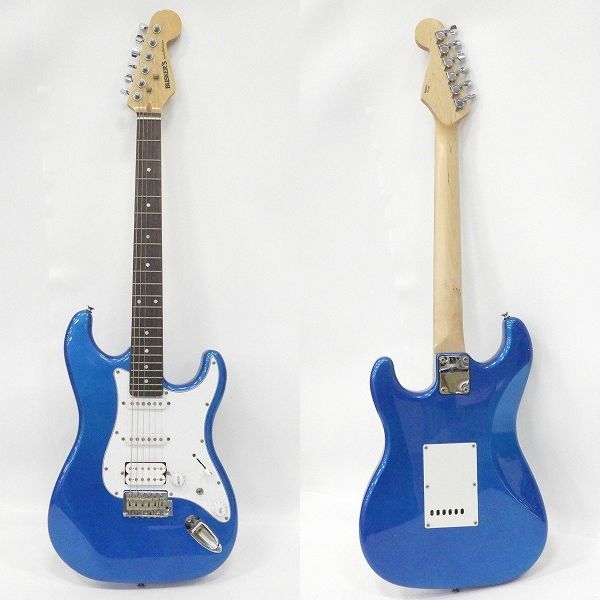 実際に弊社で買取させて頂いた★BUSKER'S/バスカーズ Run For The Future BST-3H ストラトキャスターType コイルタップ搭載 エレキギターの画像 1枚目