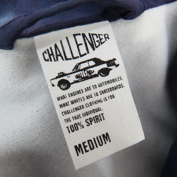 実際に弊社で買取させて頂いたCHALLENGER/チャレンジャー コーチジャケット CLG-JK 022-002/Mの画像 2枚目