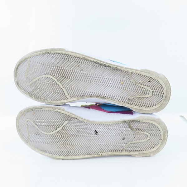 実際に弊社で買取させて頂いたNIKE×KAWS×SACAI/ナイキ×カウズ×サカイ BLAZER LOW/ブレーザーロー パープルダスク DM7901-500/26.5の画像 2枚目