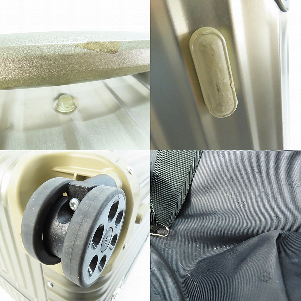 実際に弊社で買取させて頂いたRIMOWA/リモワ ORIGINAL Trunk/オリジナルトランク スーツケース 4輪 925.75.03.400の画像 8枚目