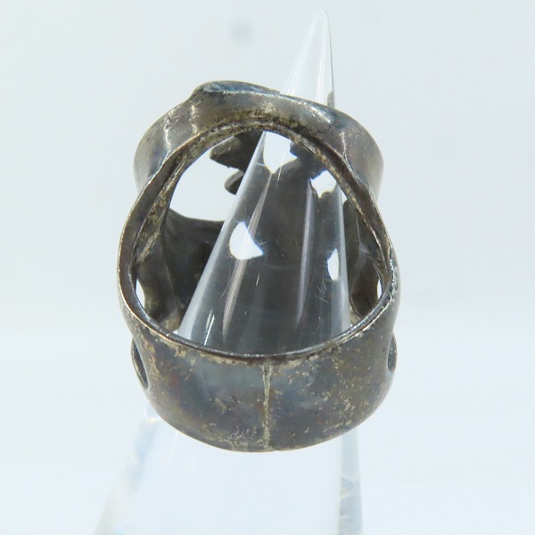 実際に弊社で買取させて頂いたCRAZY PIG/クレイジーピッグ グレイトフル デッド リング 14.5号-15号の画像 3枚目