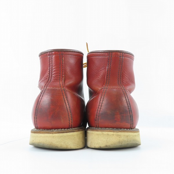 実際に弊社で買取させて頂いたRED WING/レッドウィング 半円犬タグ アイリュッシュセッターブーツ 875/7Eの画像 1枚目