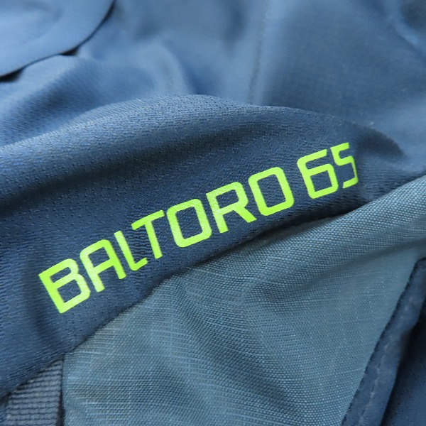 実際に弊社で買取させて頂いたGREGORY/グレゴリー BALTRO65/バルトロ65 バックパック/リュックサックの画像 4枚目