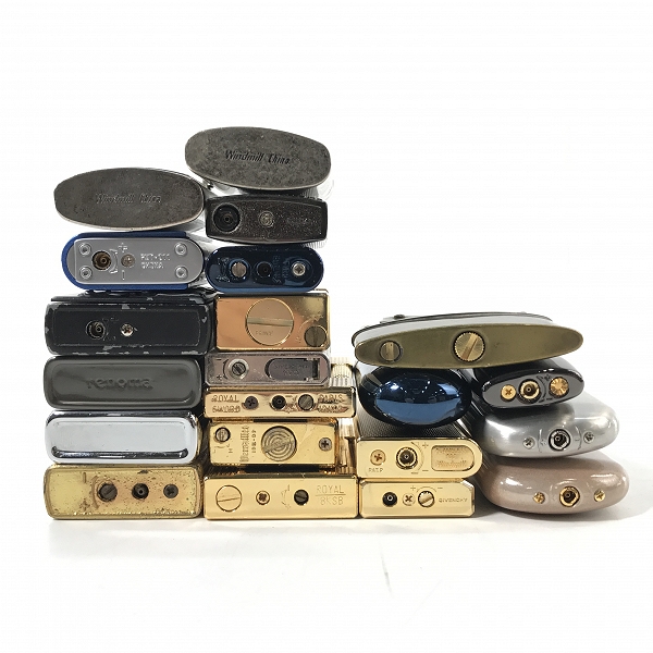 実際に弊社で買取させて頂いた【おまとめ】イブサンローラン/ジバンシィ/ウインドミル/マールボロ/ピース 他 ガスライター/オイルライターの画像 2枚目