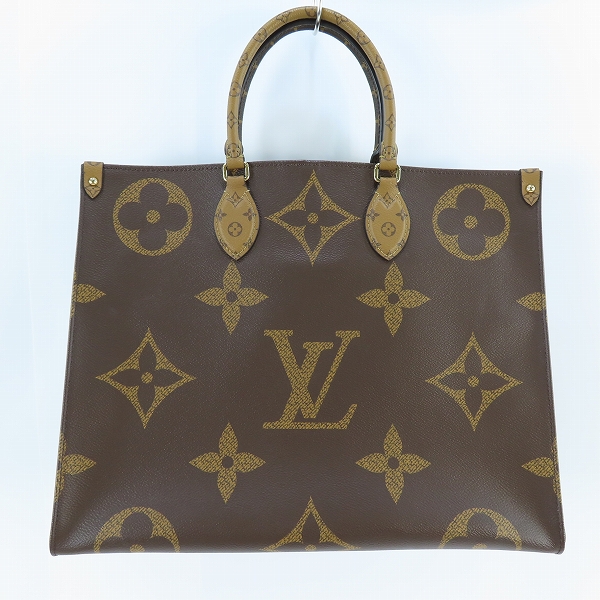 実際に弊社で買取させて頂いたLOUIS VUITTON/ルイヴィトン オンザゴー GM モノグラム ジャイアント 2WAYトートバッグ M44576