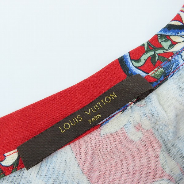 実際に弊社で買取させて頂いた【JPタグ】LOUIS VUITTON/ルイヴィトン Chapman Bros Black Panther Tシャツ H9Y80W /XLの画像 2枚目