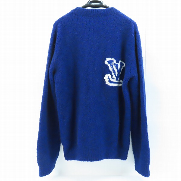 実際に弊社で買取させて頂いた【JPタグ】LOUIS VUITTON/ルイヴィトン LVインタルシア クルーネック ヤクウール ニット/セーター RM202M VSS HJN18W/XLの画像 1枚目