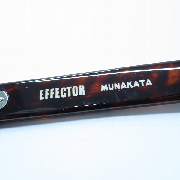 実際に弊社で買取させて頂いたEFFECTOR/エフェクター MUNAKATA/ムナカタ 眼鏡/メガネフレーム/アイウェアの画像 5枚目
