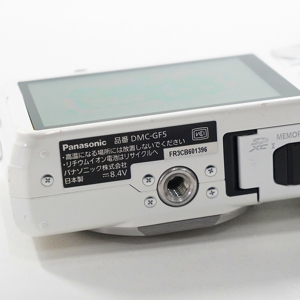実際に弊社で買取させて頂いたPanasonic/パナソニック LUMIX DMC-GF5 ミラーレス一眼カメラ デジタルカメラ ボディ 動作未確認の画像 6枚目