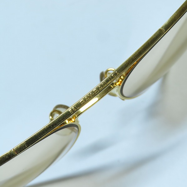 実際に弊社で買取させて頂いたRay-Ban/レイバン B&L/ボシュロム社製 ティアドロップ アイウェア/サングラスの画像 6枚目