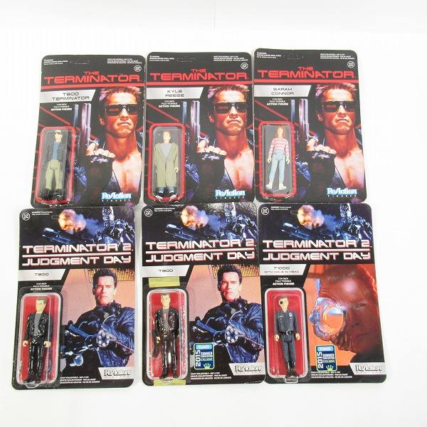 実際に弊社で買取させて頂いた【おまとめ/未開封含む】ファンコ Re-Action ターミネーター,2 T800/カイル・リース/サラ・コナー 他  3-3/4インチ フィギュア