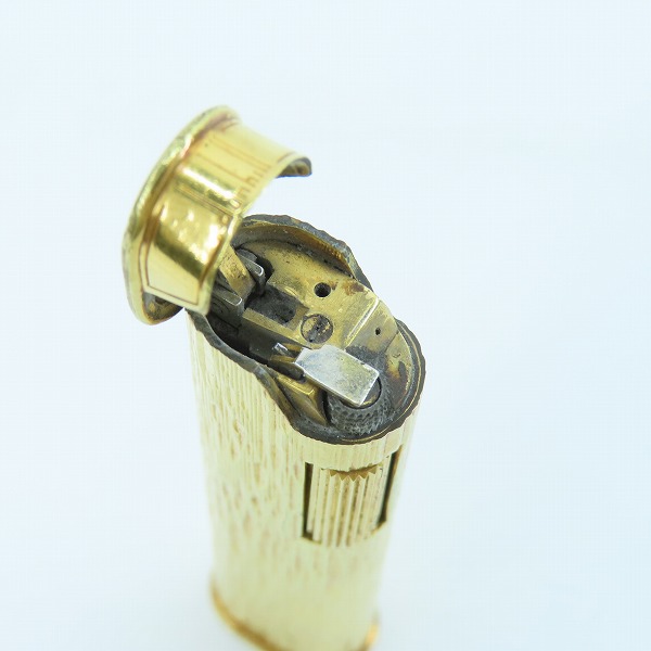 実際に弊社で買取させて頂いたdunhill/ダンヒル サイドローラー ガスライター ゴールドの画像 5枚目