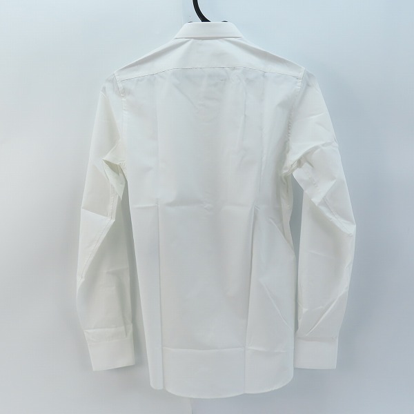 実際に弊社で買取させて頂いた(1)【未使用】SAINT LAURENT/サンローラン 17SS コットン ドレスシャツ 347342 YM16Q/36の画像 1枚目