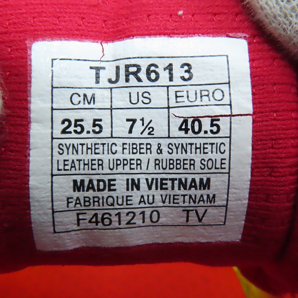 実際に弊社で買取させて頂いたASICS /アシックス ゲル ヌーサ トライ6 スニーカー TJR613/25.5の画像 5枚目