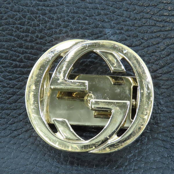 実際に弊社で買取させて頂いたGUCCI/グッチ インターロッキングG ショルダーバッグ 607720 の画像 8枚目