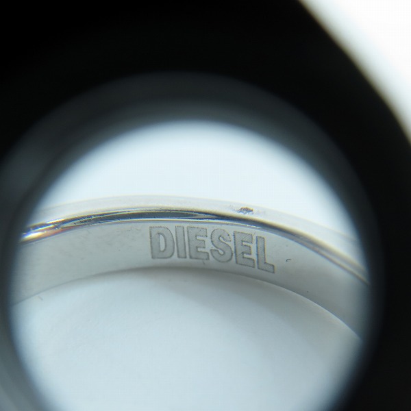 実際に弊社で買取させて頂いたDIESEL/ディーゼル Dロゴ リング 19.5号の画像 7枚目